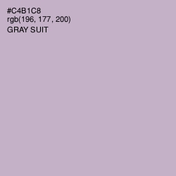#C4B1C8 - Gray Suit Color Image